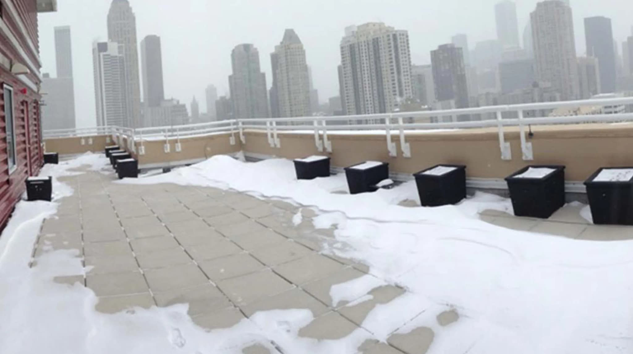 Chestnut Tower Roof Deck - Before