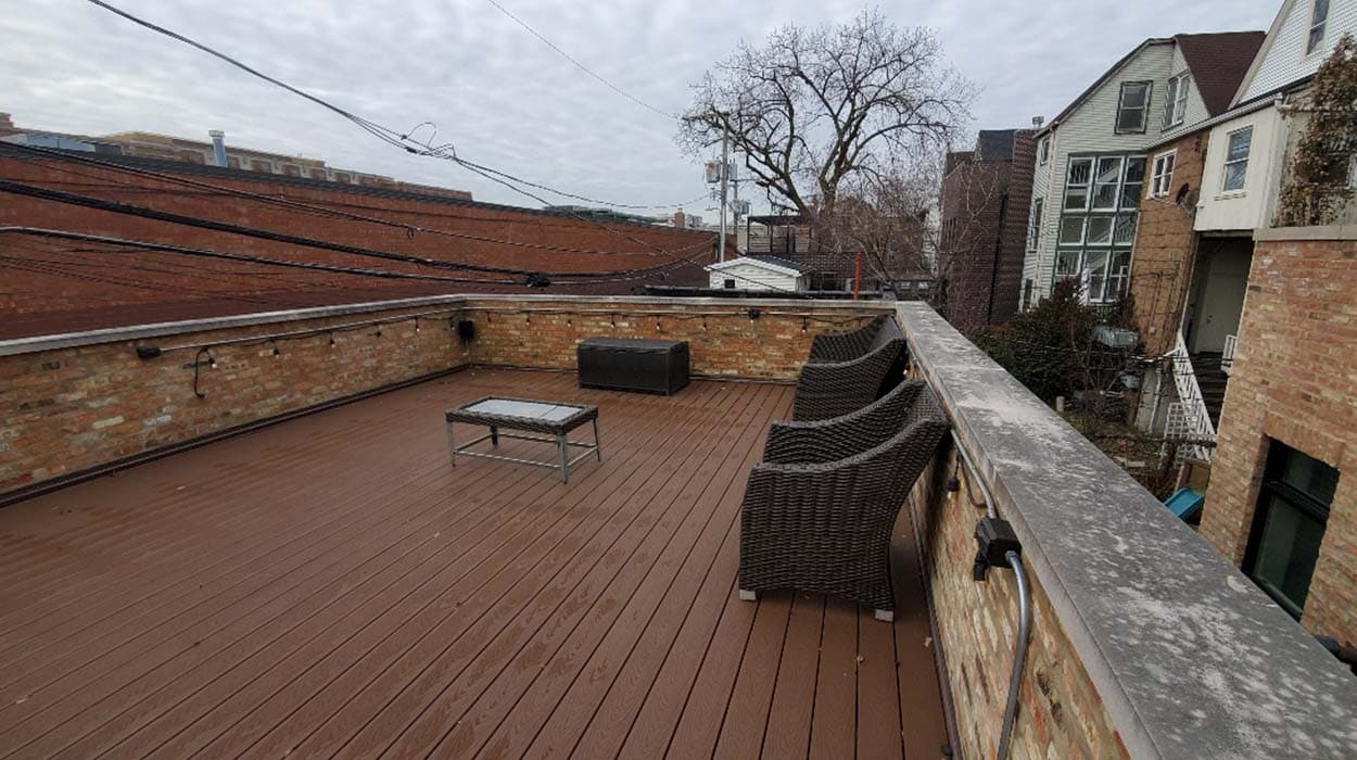 Double Garage Deck - After