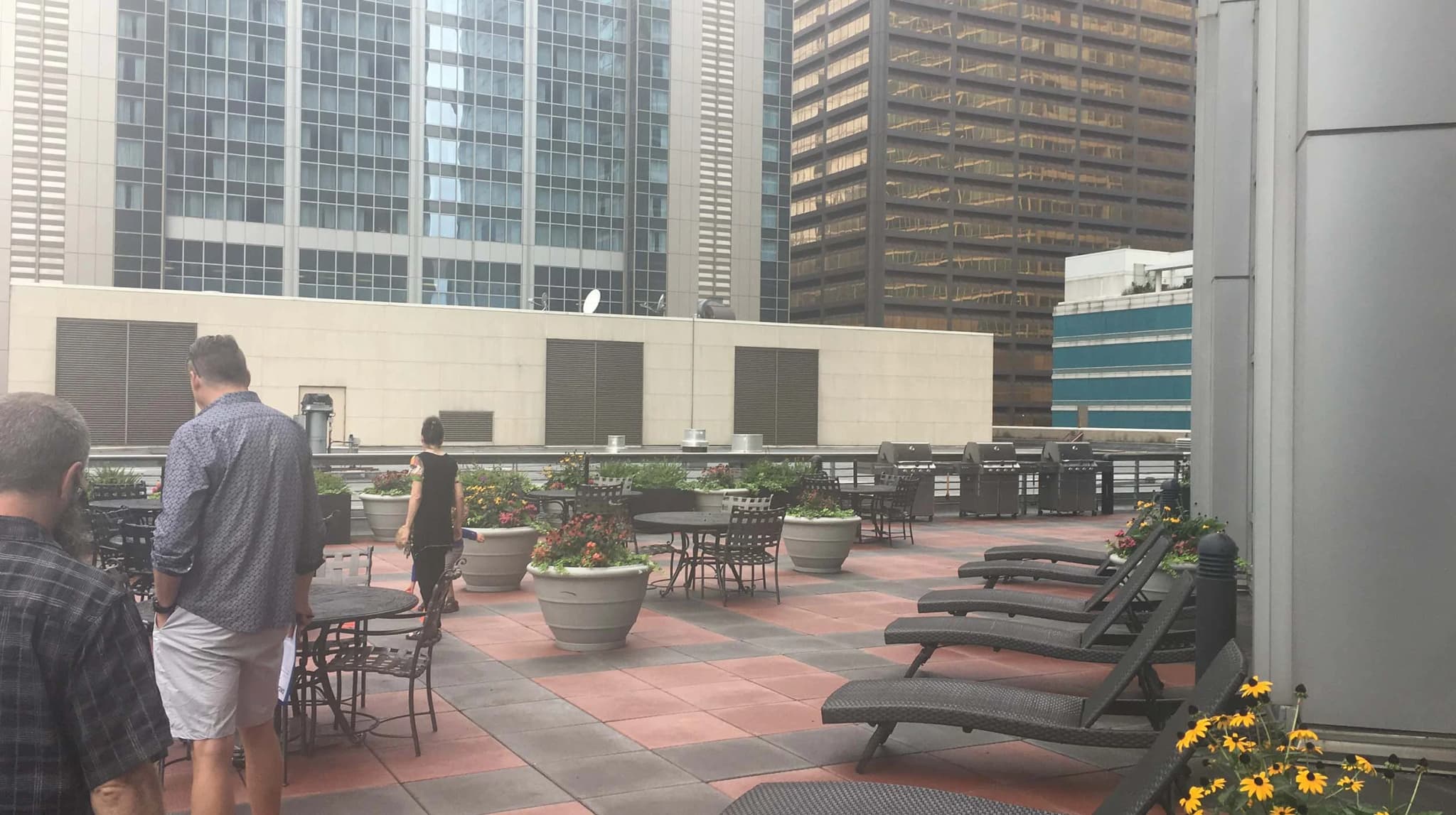 McClurg Ct. Terrace - Before