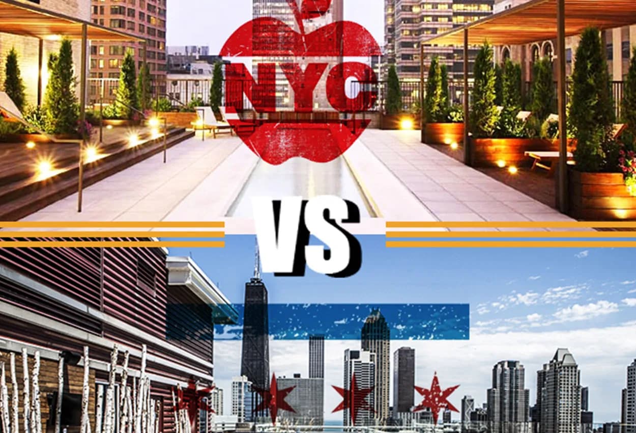 King of the Roof Deck – Big Apple vs. The Windy City