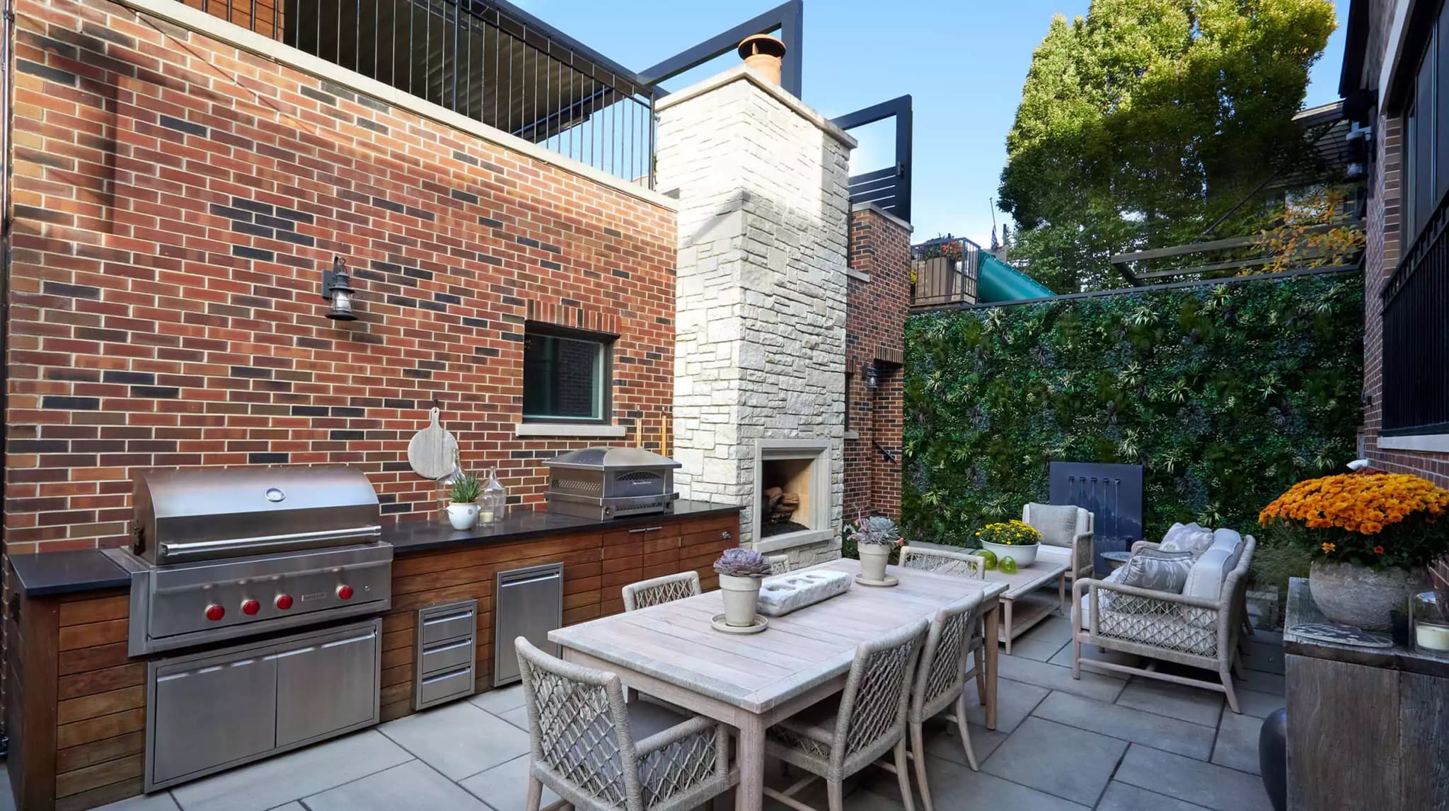 Outdoor Fireplace - Gallery image 9