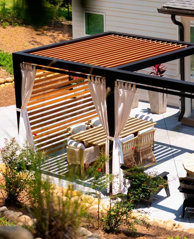 Pergola Privacy Panels