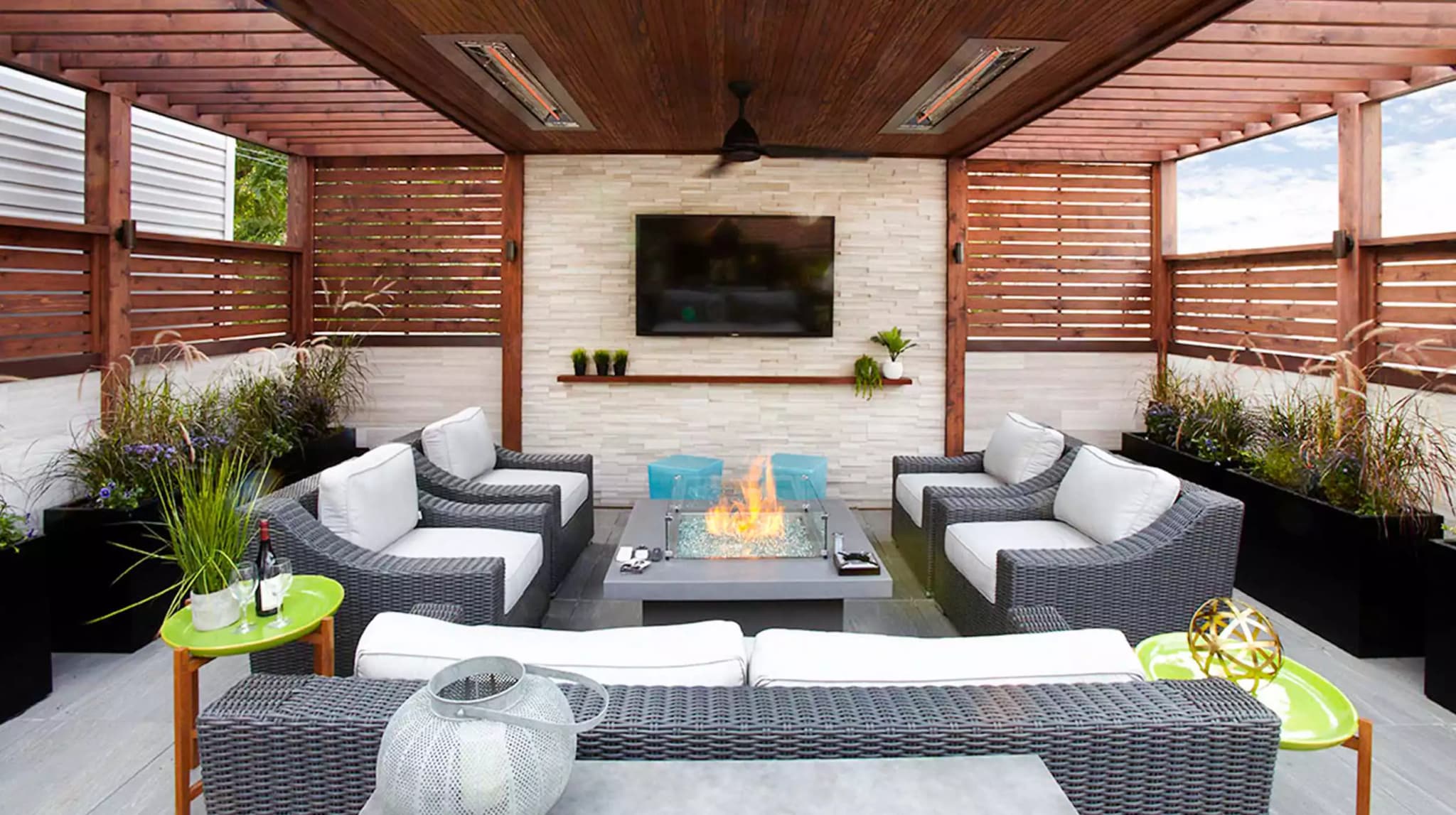 Bucktown Garage Roof Deck