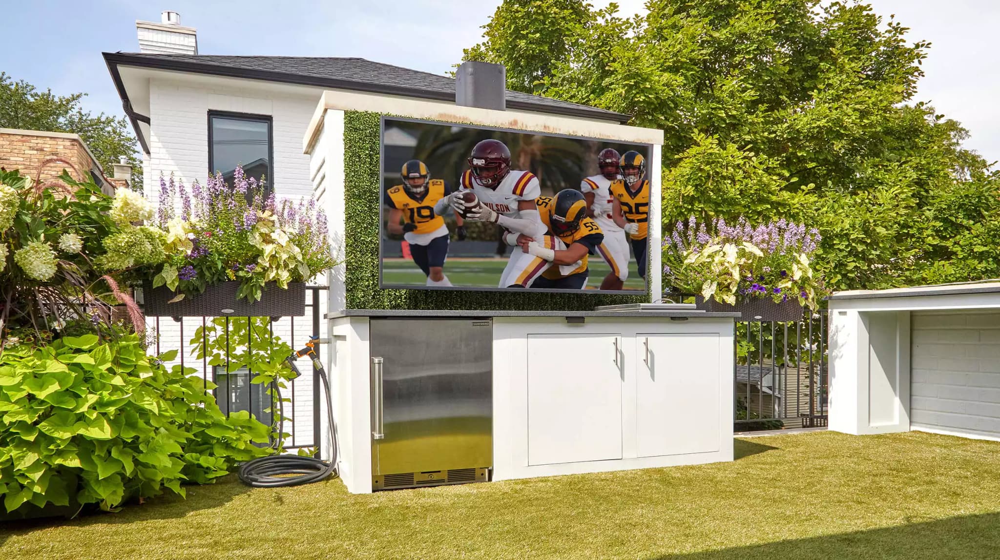 White Brick Garage Deck - Gallery image 4