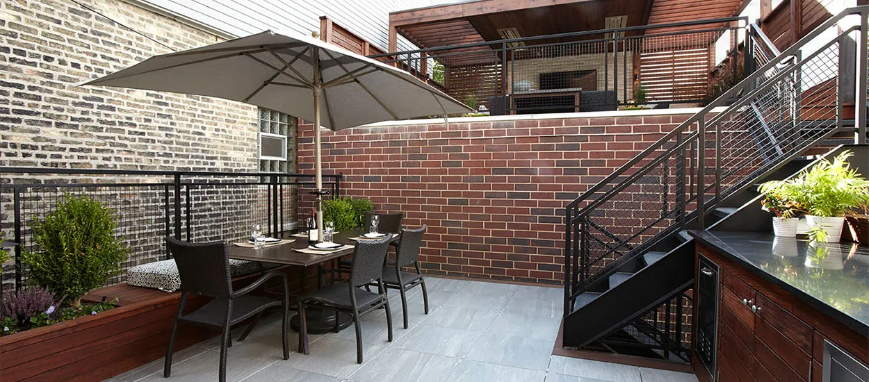 Bucktown Garage Roof Deck Renovation