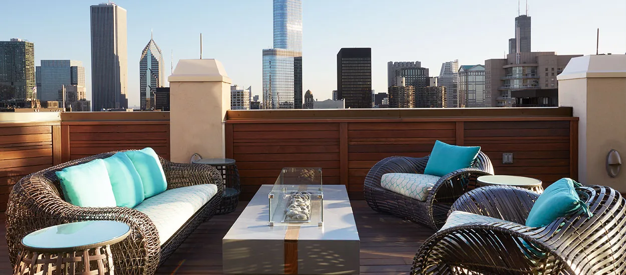 River North Private Penthouse Roof Deck