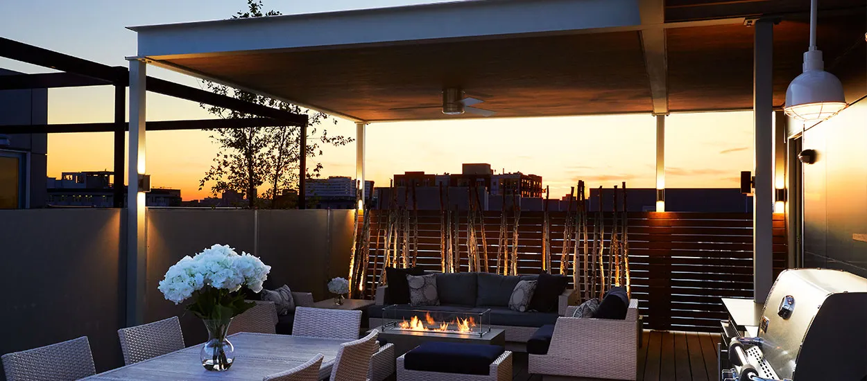 West Loop Penthouse Roof Deck