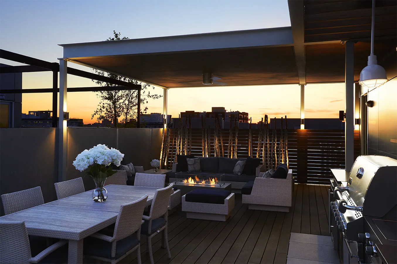 Steel shade structure example 11